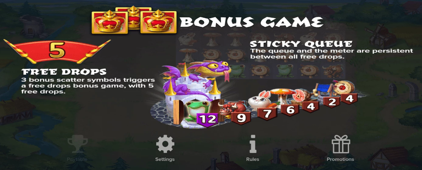 micro knights slot review bonus game