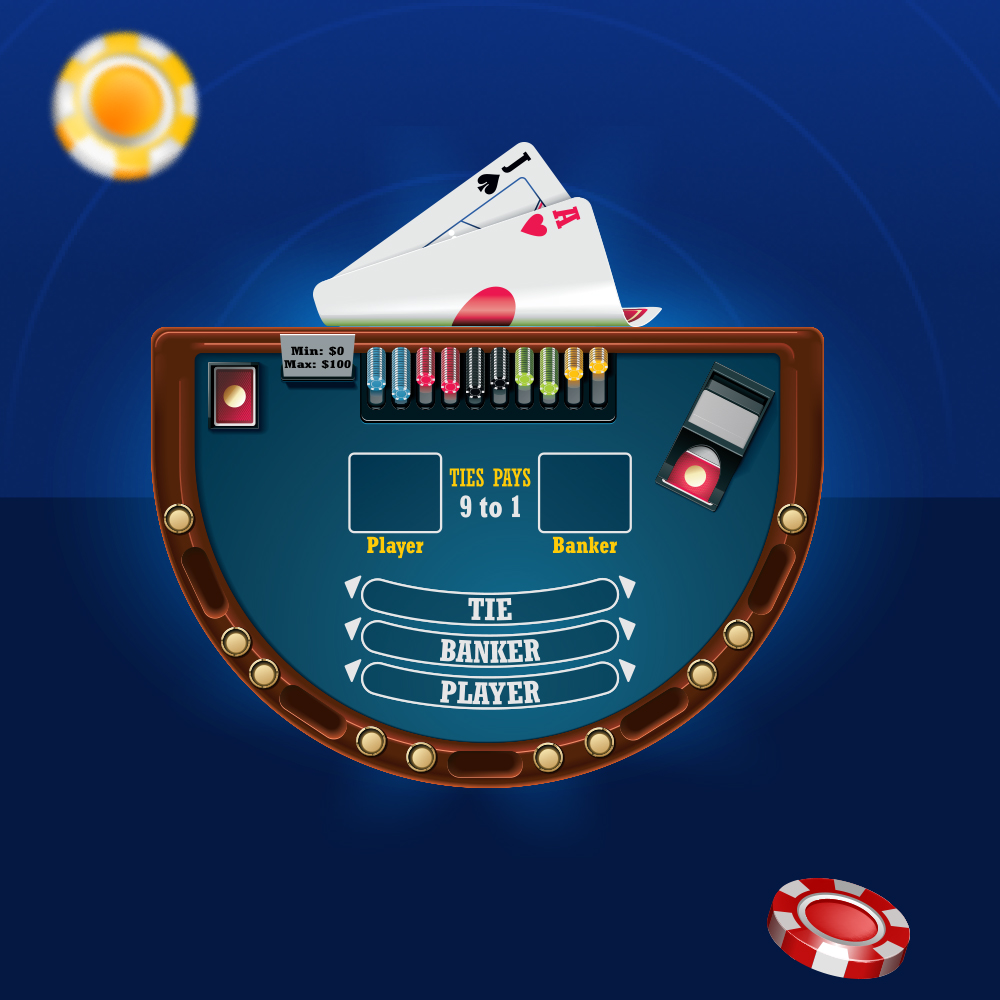 Online baccarat gids door CasinoGenie design image