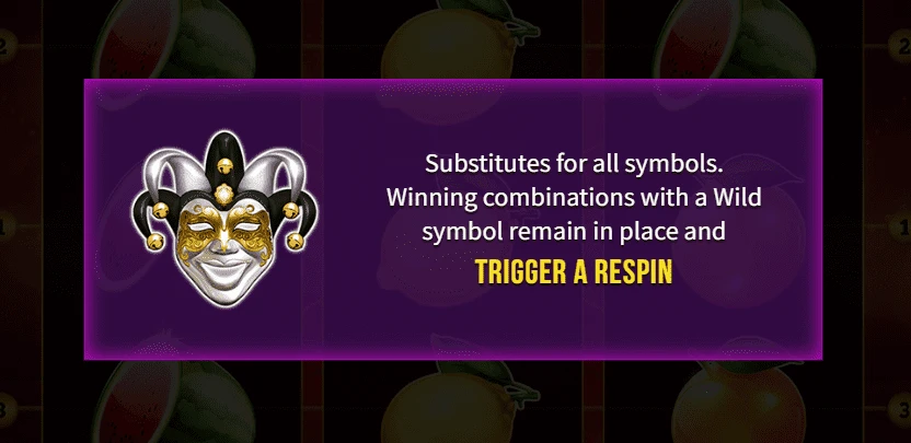 respin joker special symbols