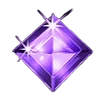 Starburst paarse diamant
