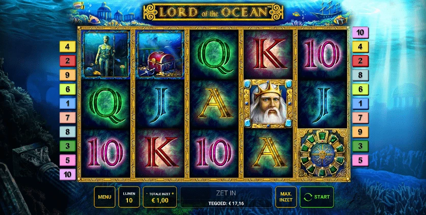 lord of the ocean slot review screenshot