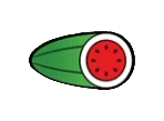 Big Runner Deluxe watermeloen symbool
