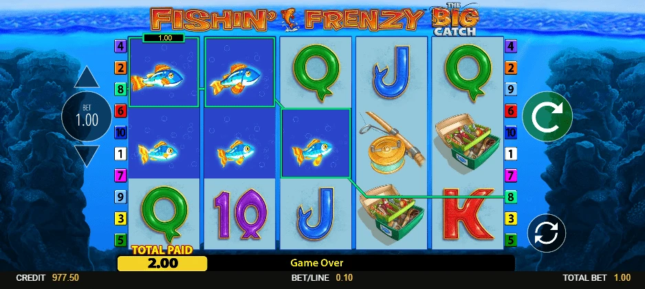 Fishin'Frenzy The Big Splash slot review 7