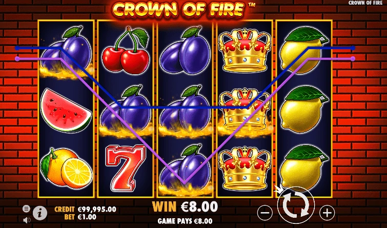 Crown of fire in game