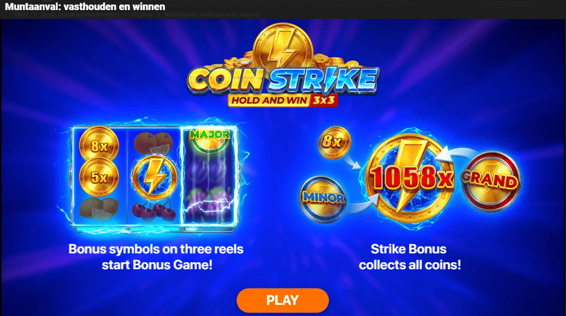 Coin Strike Hold and Win 1