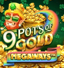 9 pots of gold megaways logo
