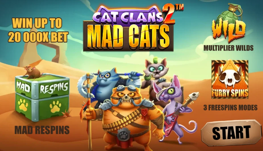 Cat Clans 2 - start game