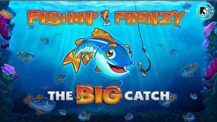 Fishin' Frenzy The big catch main logo