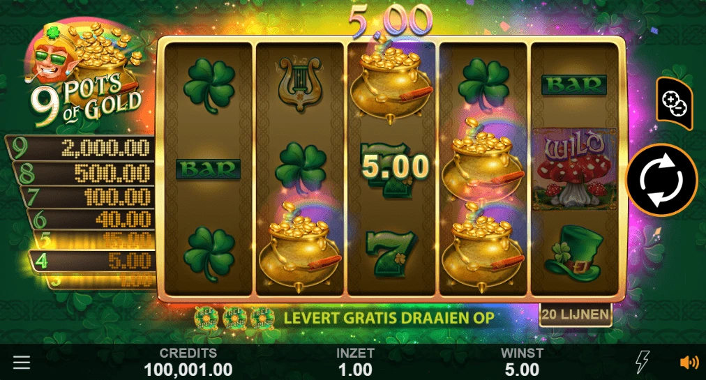 9 pots of gold in-game 2