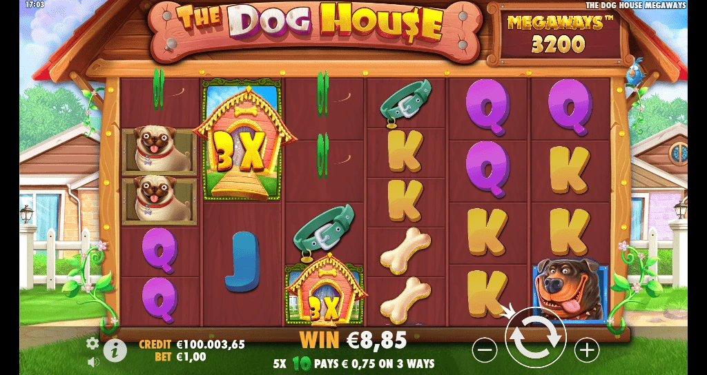 The Dog House Megaways in-game 1